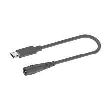 50 cm – 10 m USB-C-Stecker auf Mini-DC5,5 x 2,1 mm Buchse,-0,5m