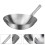 Stainless Steel Wok with Handle Non-Stick 1 Piece 1
