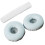 Ensemble de coussinets d'oreille en mousse souple, bandeau-Blanc 1