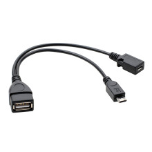 Ersatz-OTG-Kabel, 20 cm, tragbarer OTG-USB-Buchse,