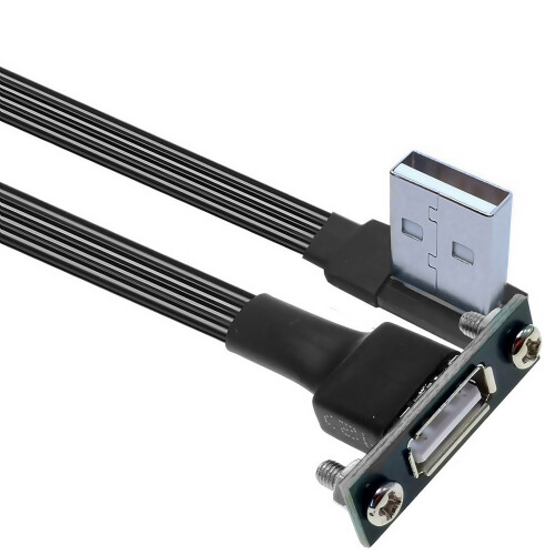 Câble d'extension USB 2.0 de 20 à 300 cm de long avec-1mR
