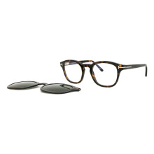 Tom Ford FT5532-B with Clip-On 52N Blue-Light Block Men New Eyeglasses