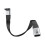 Silicone USB C to USB C Cable 80Gbps 8K@60Hz-Positive elbow 1