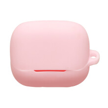 Shockproof Silicone Case Skin for Earbuds 4 Earphones-Pink