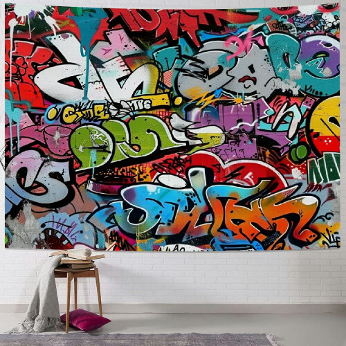 Hippie Graffiti Gobelin 60x40 tommer
