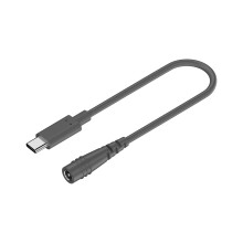 USB C Male naar Mini DC5.5mmx2.1mm Vrouwelijke Waterdichte-0,5m