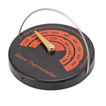 Hochtemperaturbeständiges Thermometer für Holzöfen, magnetisches Holzofenthermometer für sicheres und effizientes Holzverbrennen, Überwachung