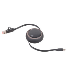 Hoge snelheid PD100W Opladen Telescopische USB C-kabel Snelle