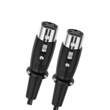 3Pin Microphone Sound Extension Cable-2m Double straight head