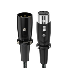 Professional 3Pin Male to Female Cable-3m Double straight head