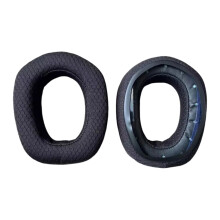 Coussinets d'oreille en mousse de remplacement avec-Noir