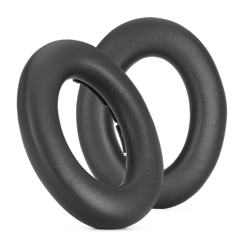 Stylish Replacement Ear Cushions Protein Earpads For-Black