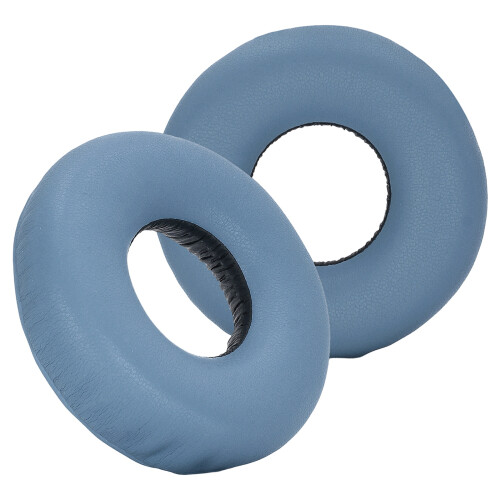 Coussinets d'oreille résistants aux rayures, pour écouteurs-Bleu
