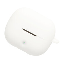 Siliconen hoes voor speciaal oortelefoonhoesje Veilige grip,-Wit