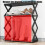 X-Type Metal Shoe Rack Black Modern 4-Tier 4