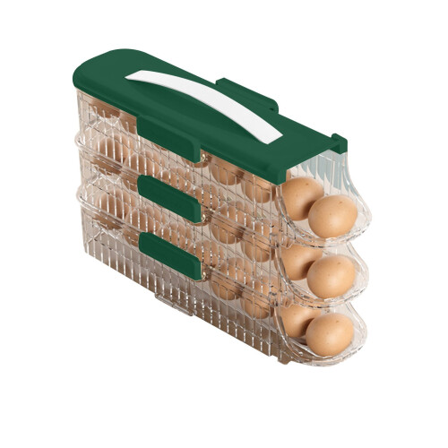 Zeceouar refrigerator door rolling rack stackable 1 pack 1