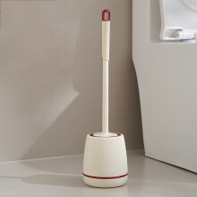 Toilettenbürsten-Set mit Basis – Langer Griff, weiches Gummi