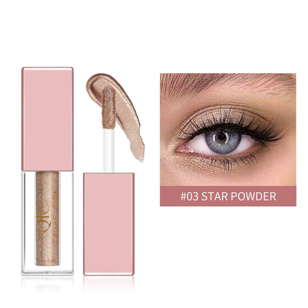 (C) Liquid Eyeliner Set Glitter Liquid Eyeliner Shimmer Colorful Eyeliners Eyeshadow Makeup 4ML