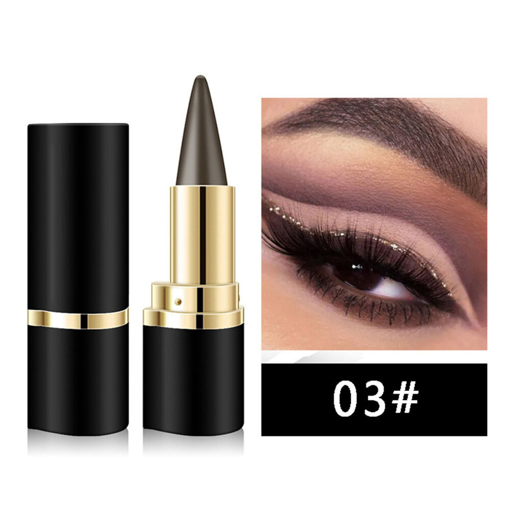 (C) Drying Eyeliner  -proof  Eyeliner Pen Gel Waterproof Eyeshadow For Everyday Long Lasting Eye Makeup