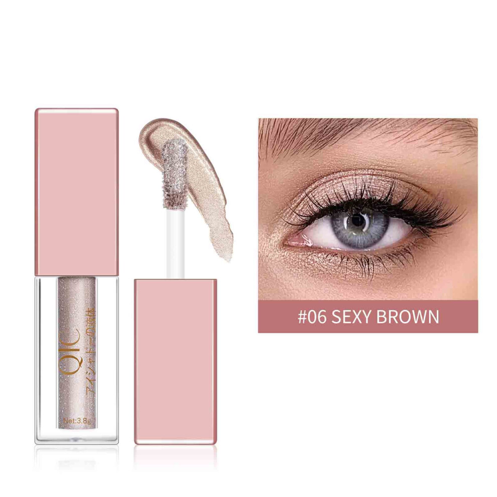 (F) Liquid Eyeliner Set Glitter Liquid Eyeliner Shimmer Colorful Eyeliners Eyeshadow Makeup 4ML