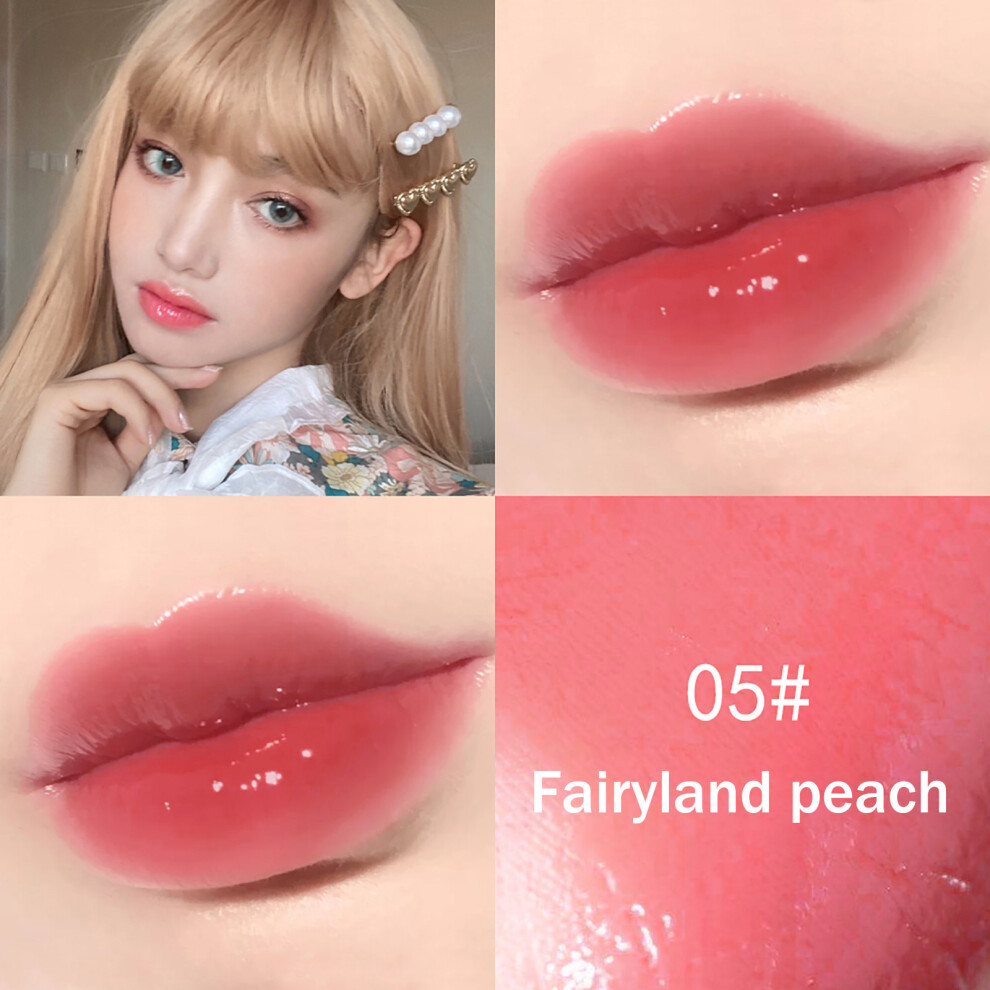 (E) Transparent Lip Gloss Liquid Lipstick Lip Tint Moisturizing Shiny 3ml