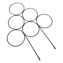 Klimrek, modern rond klimrek voor potten met stapelbare plantensteun, veelzijdige tuindecoratie voor binnen en buiten (1 stuk)