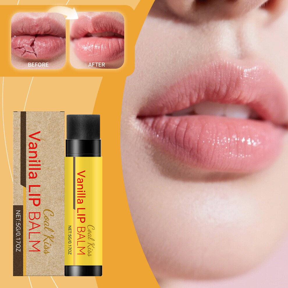 (as show) Vanillas Lip Balm Formulas For Smoothes Hydrated Lips 5g