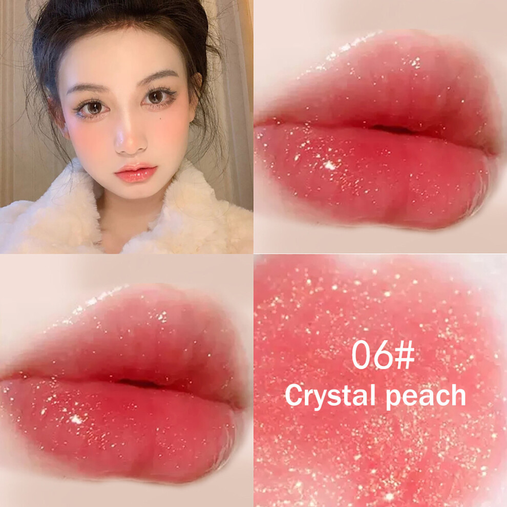 (F) Transparent Lip Gloss Liquid Lipstick Lip Tint Moisturizing Shiny 3ml
