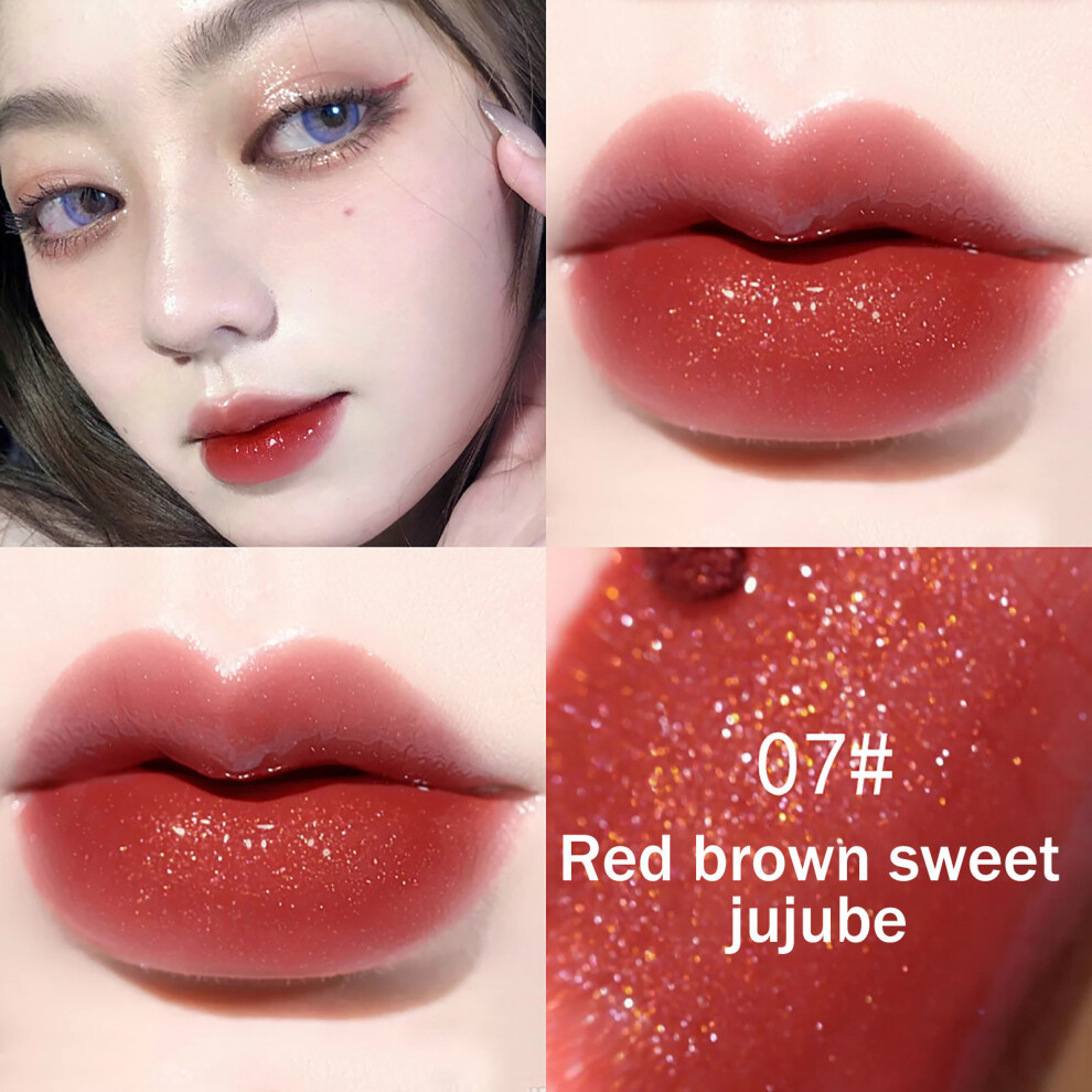 (G) Transparent Lip Gloss Liquid Lipstick Lip Tint Moisturizing Shiny 3ml
