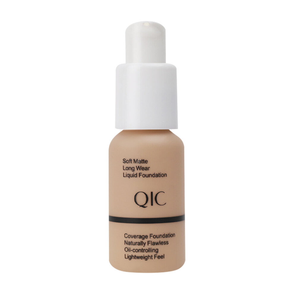 Cream (D) Beauty Qic Concealer Matte Liquid Foundation Natural Moisturizing Foundation Ï¼30Ml