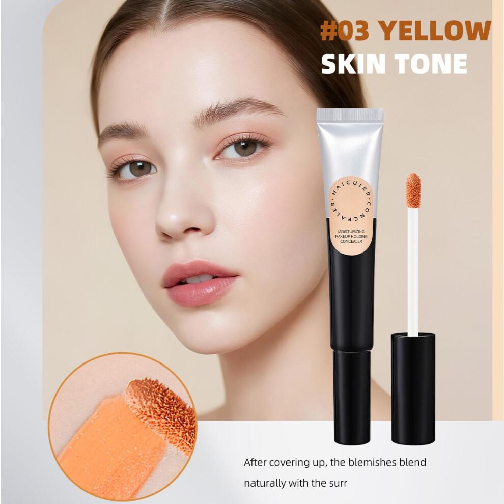 (C) The Moisturizing Long-lasting And Concealer Covers Spots And Dark Circles Improves And Provides Long-lasting Contouring