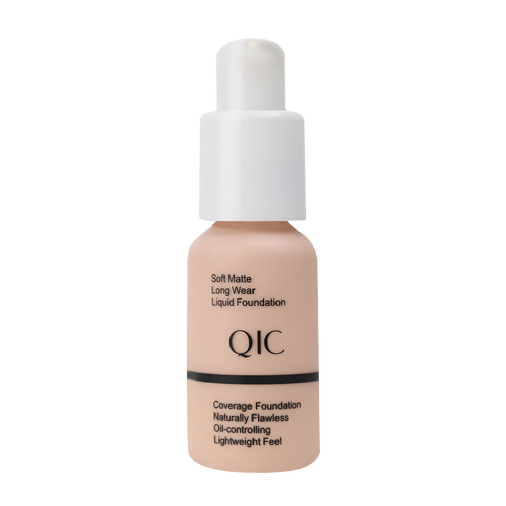 Cream (B) Beauty Qic Concealer Matte Liquid Foundation Natural Moisturizing Foundation Ï¼30Ml