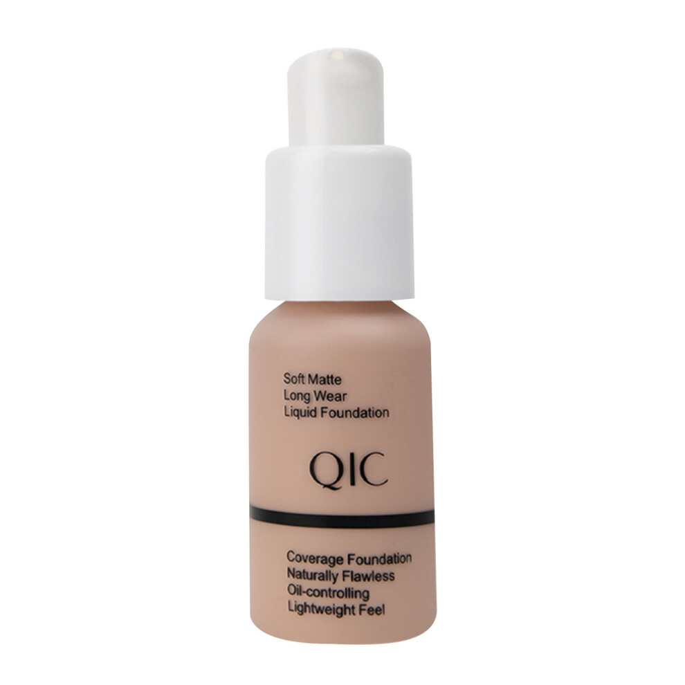 Cream (C) Beauty Qic Concealer Matte Liquid Foundation Natural Moisturizing Foundation Ï¼30Ml