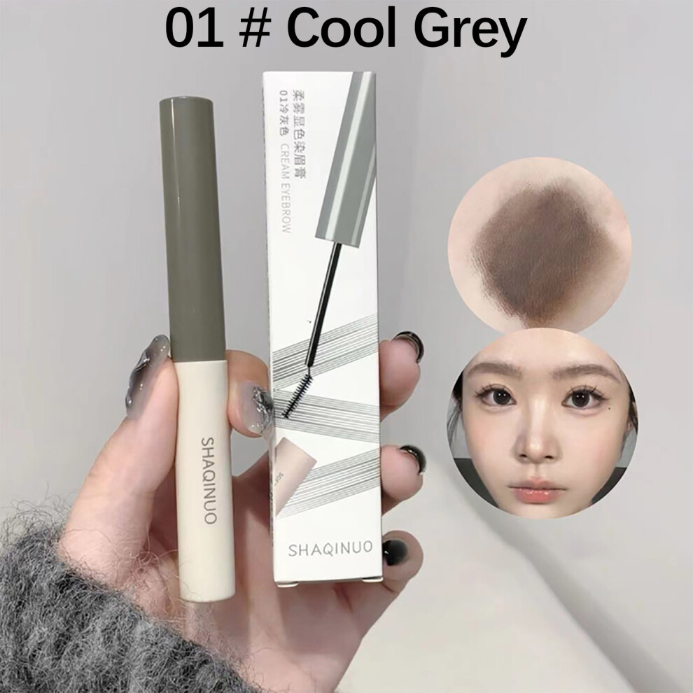 Cream (A) Soft Mist Color-Dyed Eyebrow Natural Three-Dimensional Eyebrows For Women Long-Lasting Sweat-Proof And Not Easy To Fade 5G