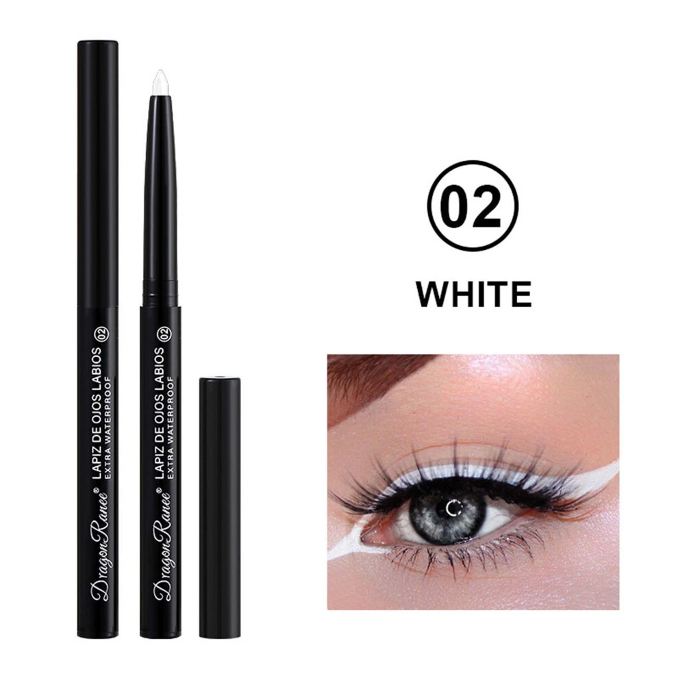 White (B) Inner Eyeliner Gel Pen For Female And Sweat Proof, Lasting And Non Smudging Pencil Liquid Pencil Paste Pen