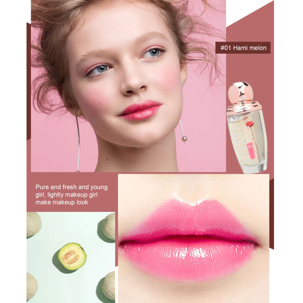 (Colorful) 8mL Moisturizing Mini Temperature Change Multicolor Lip Glaze