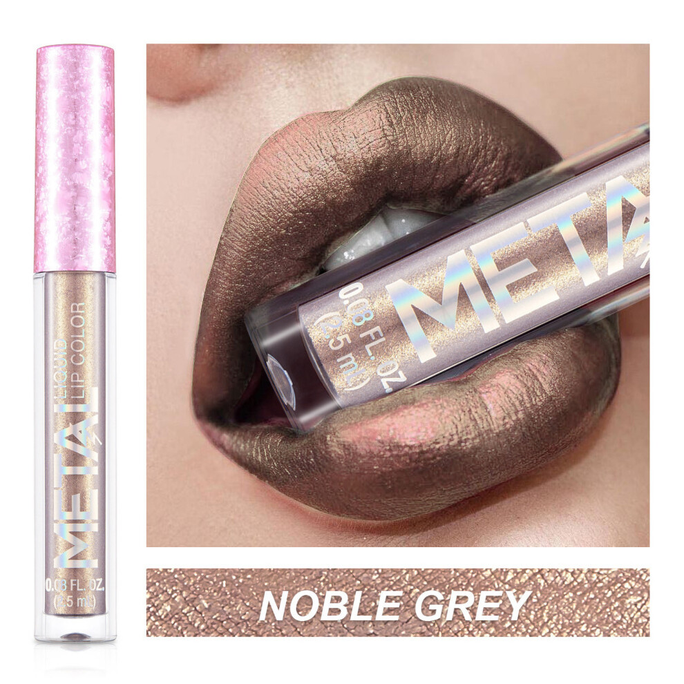 (J) Liquid Lipstick Lip Gloss Non-stick Cup Lip Glaze Makeup Pearly2.5ml