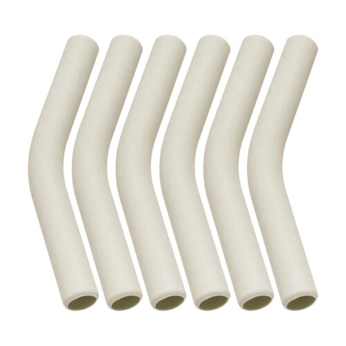 Strohhalmhüllen aus lebensmittelechtem Silikon – 6er-Pack