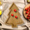Snacktablett in Form eines Weihnachtsbaums aus Holz 1