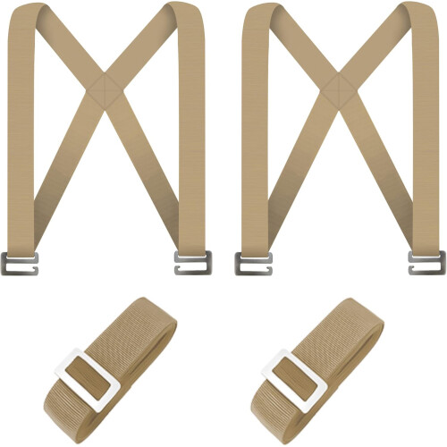 Tragegurte zum Heben schwerer Lasten (2er-Set) Beige