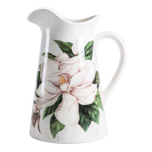 Bico Magnolia blomsterkeramikkmugge 2,5 liter med hank