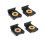 Eisenklammern für Spiegel, 4er-Pack Black 1