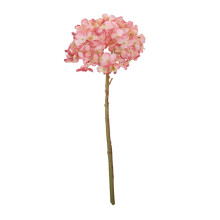 Realistisch roze kunsthortensia boeket (1 stuk)