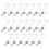 20-Pack Stainless Steel Utility Clips with Hook 1