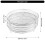 Stainless Steel Air Fryer Rack with Multiple Layers 4