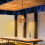 Boho rattan pendant lamp outdoor weatherproof lantern 5