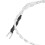 White Plastic Metal Phono Ground Wire for Turntable and Amplifier 4