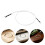 White Plastic Metal Phono Ground Wire for Turntable and Amplifier 5