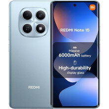 (6GB 128GB, Blue) Xiaomi Redmi Note 15, Smartphone 6+128GB, Massive 6000mAh Battery, 6.77 inch FHD,Black/Blue/Purple/Green
