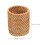 3Pcs Round Khaki Rattan Pen Cups Versatile Desktop Pencil Holders 2